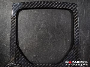 Alfa Romeo Giulia Central Console Trim - Carbon Fiber - Center Tunnel Trim - Pre '20 - Feroce Carbon Alfa Romeo Giulia Central Console Trim - Carbon Fiber - Center Tunnel Trim - Pre '20 - Feroce Carbon